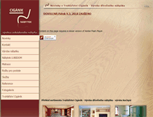 Tablet Screenshot of ciganik.cz